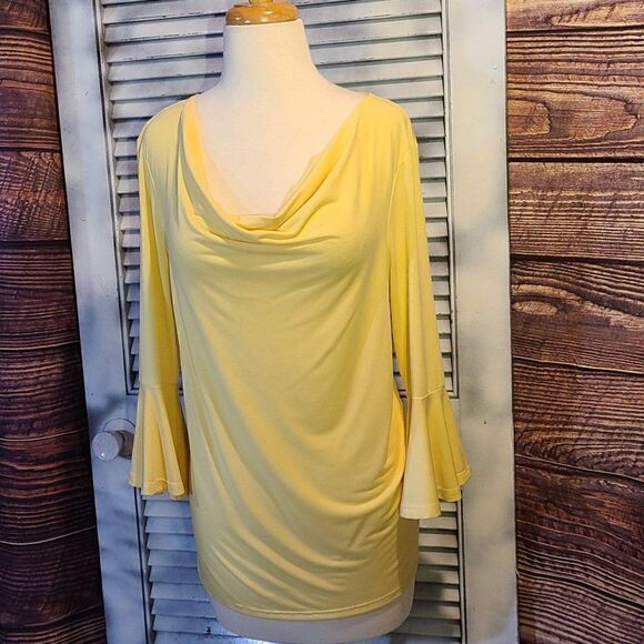 NWTāPremiseāMedāTulipāSleevedāDrapedāBlouse - Picture 7 of 9